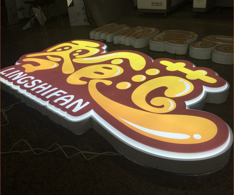 Design Acrylic Faces Led Customized Light Box Board 454